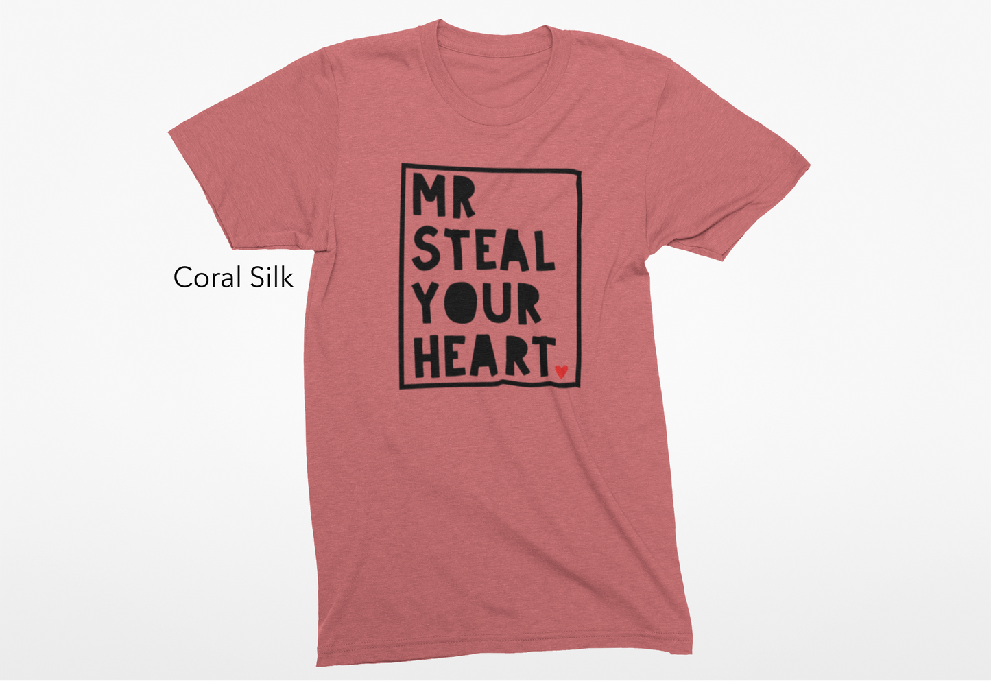 Mr Steal Your Heart KIDS Vinyl Graphic Tee or Crewneck Sweatshirt