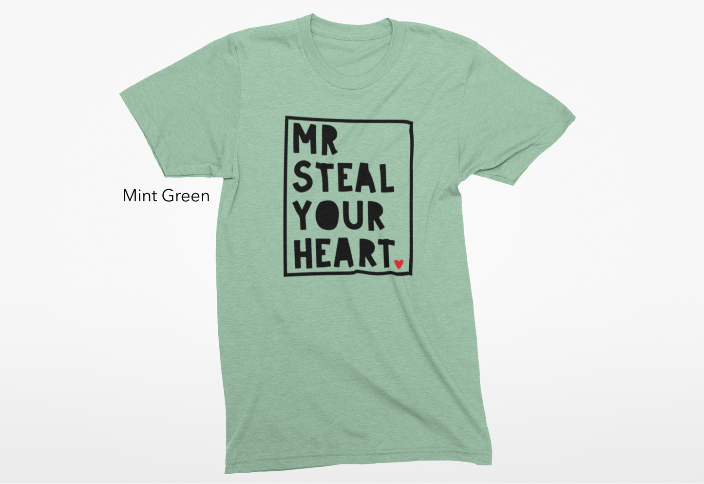 Mr Steal Your Heart KIDS Vinyl Graphic Tee or Crewneck Sweatshirt