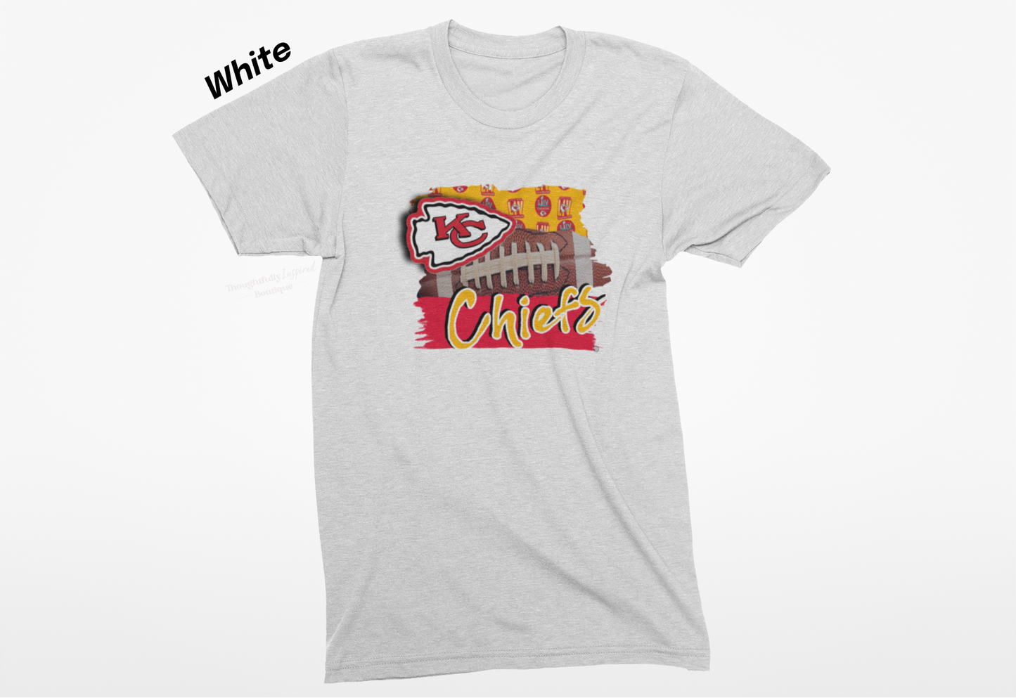 KC Chiefs Sublimation Graphic T-Shirt or Sweatshirt