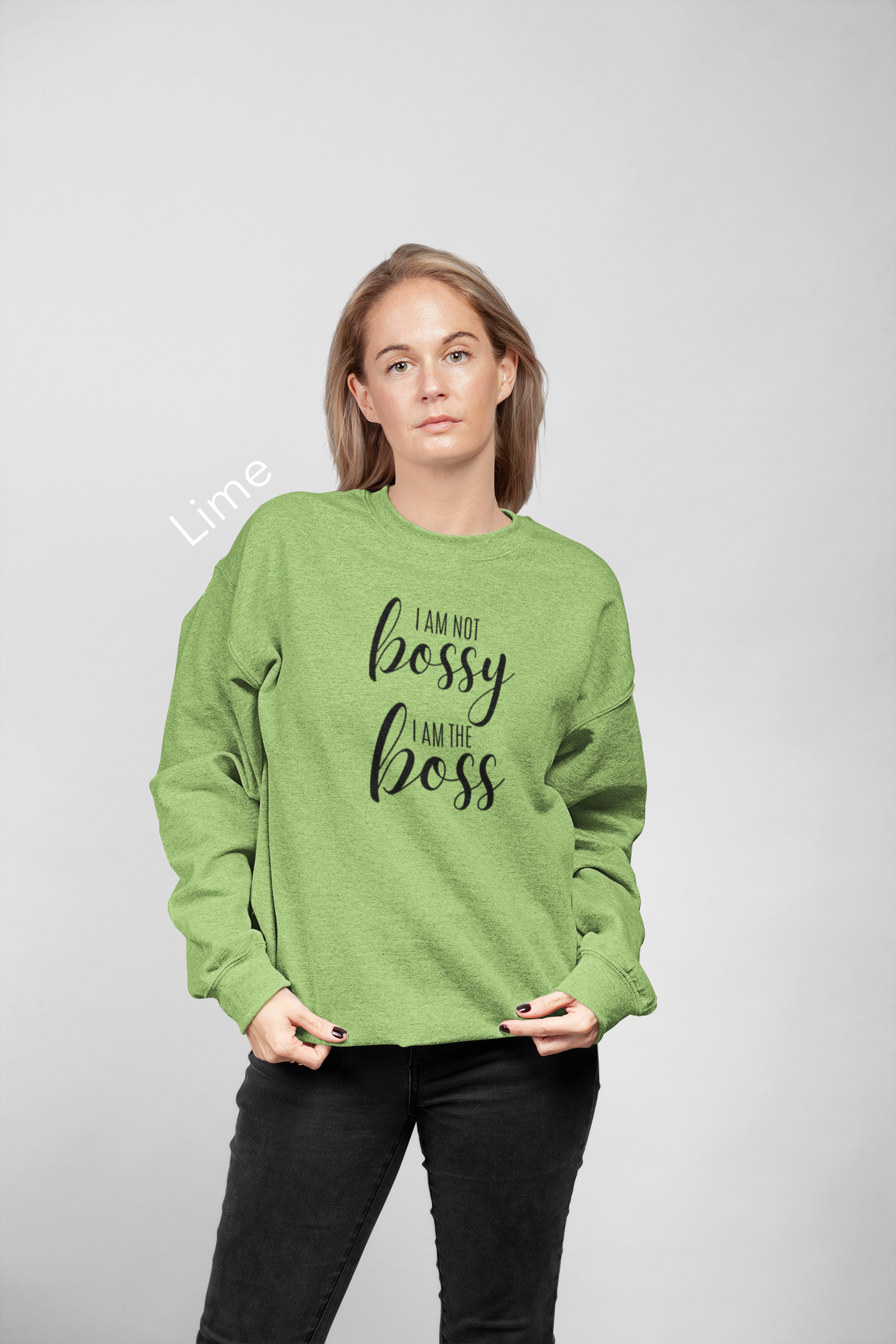 I'm Not Bossy, I Am the Boss Vinyl Graphic Tee or Crewneck Sweatshirt