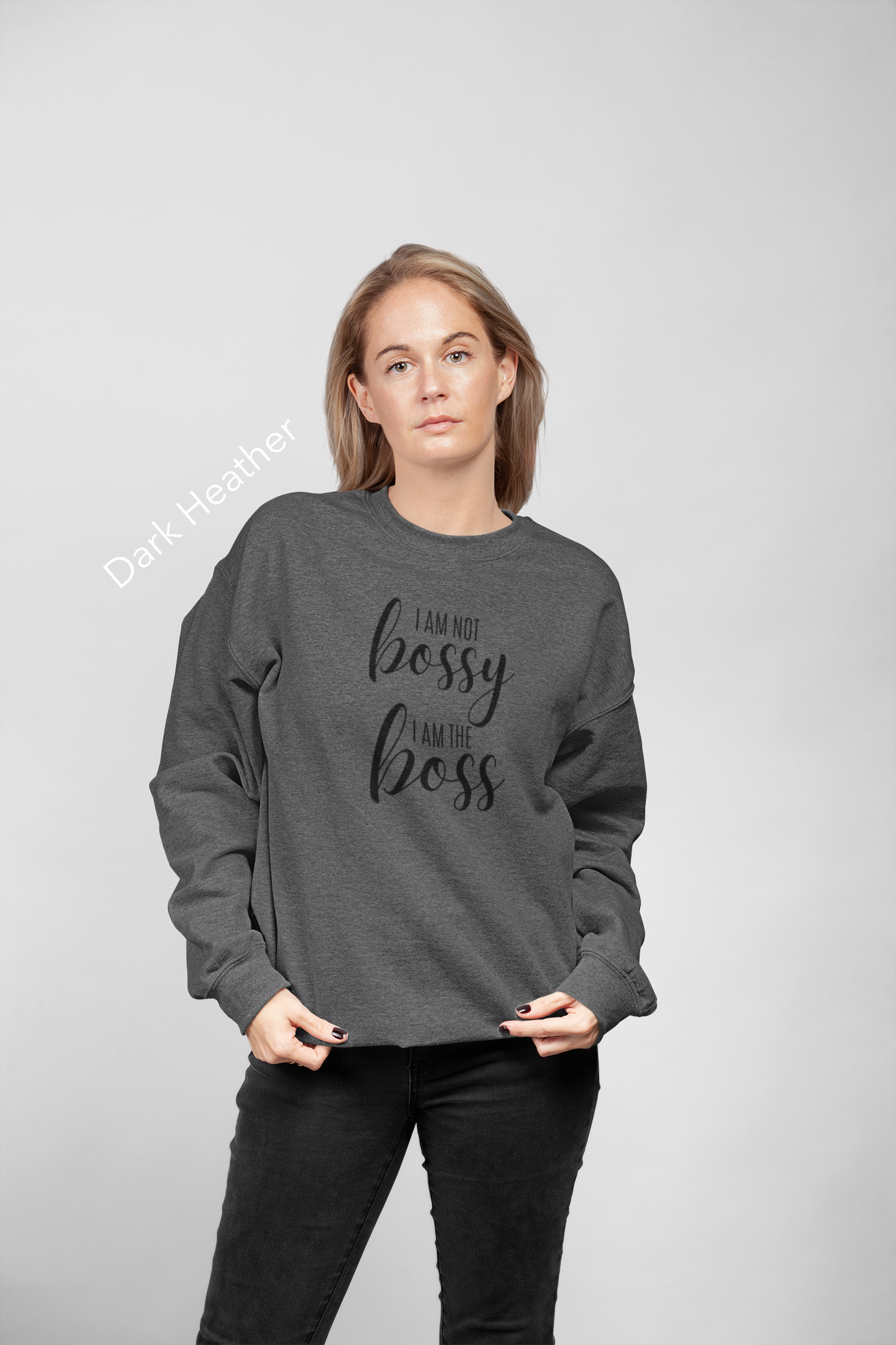 I'm Not Bossy, I Am the Boss Vinyl Graphic Tee or Crewneck Sweatshirt