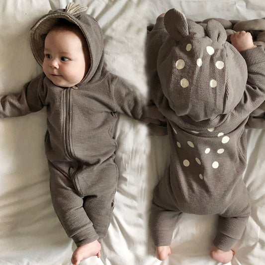 Adorable Deer Shape Fashion Romper Outfits