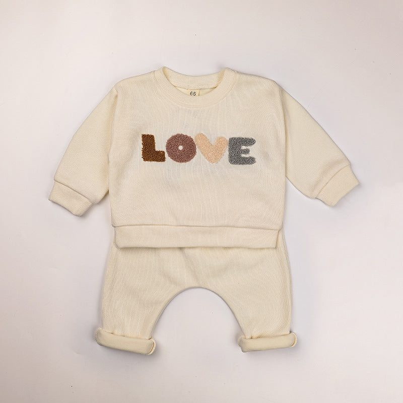 Baby LOVE Graphic Sweatpants SET