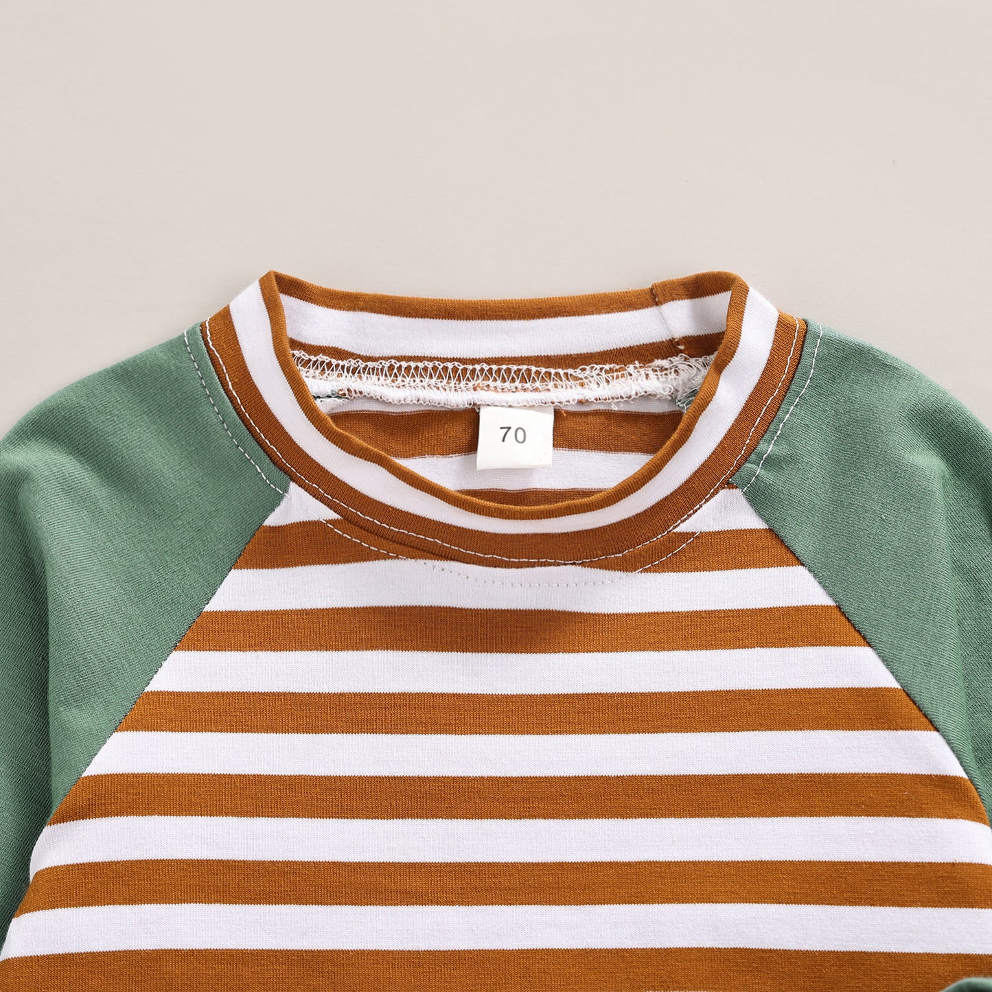 Boy Striped Design Hoodie Combo Zip